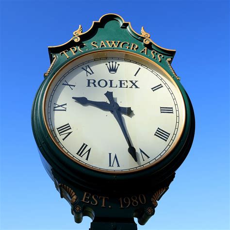 rolex golf course clock|why are rolex clocks important.